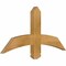 Ekena Millwork Bellingham Rough Sawn Timber Gable Bracket, Western Red Cedar, 36"W x 18"H x 2"D x 4"F, 12/12 Pitch GBW036X18X0204BEL00RWR - alternate 5